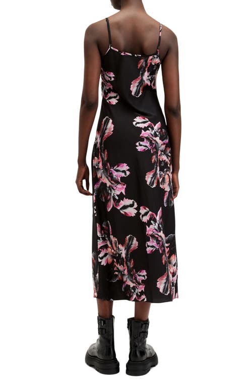 ALLSAINTS ALLSAINTS BRYONY FLORAL PRINT SLIPDRESS