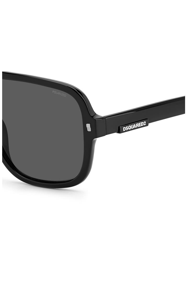 59mm Polarized Navigator Sunglasses, Alternate, color, OXFORD
