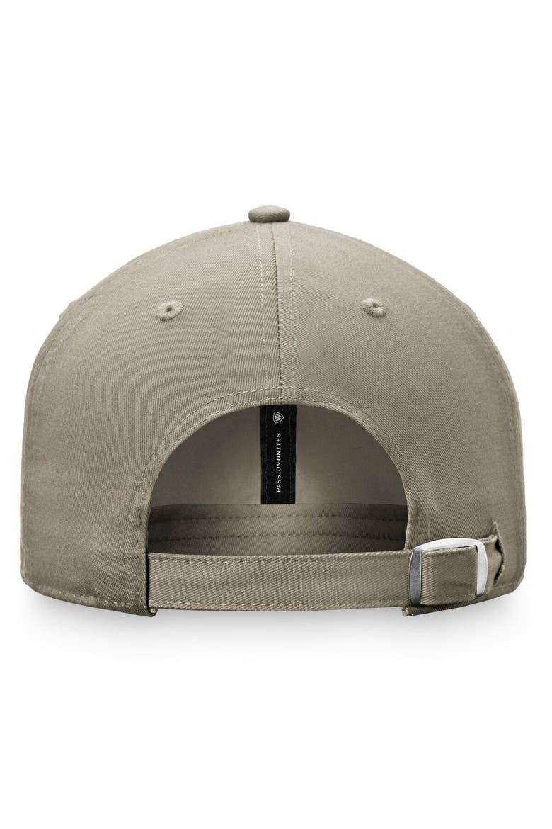 Men's Top of the World Khaki Arizona State Sun Devils Slice Adjustable Hat, Alternate, color, Khaki