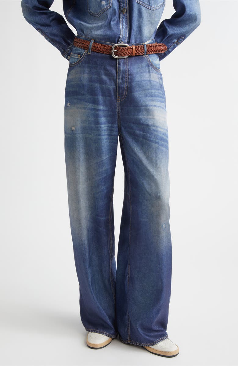 Golden Goose Journey Peggy Boyfriend Jeans, Main, color, 