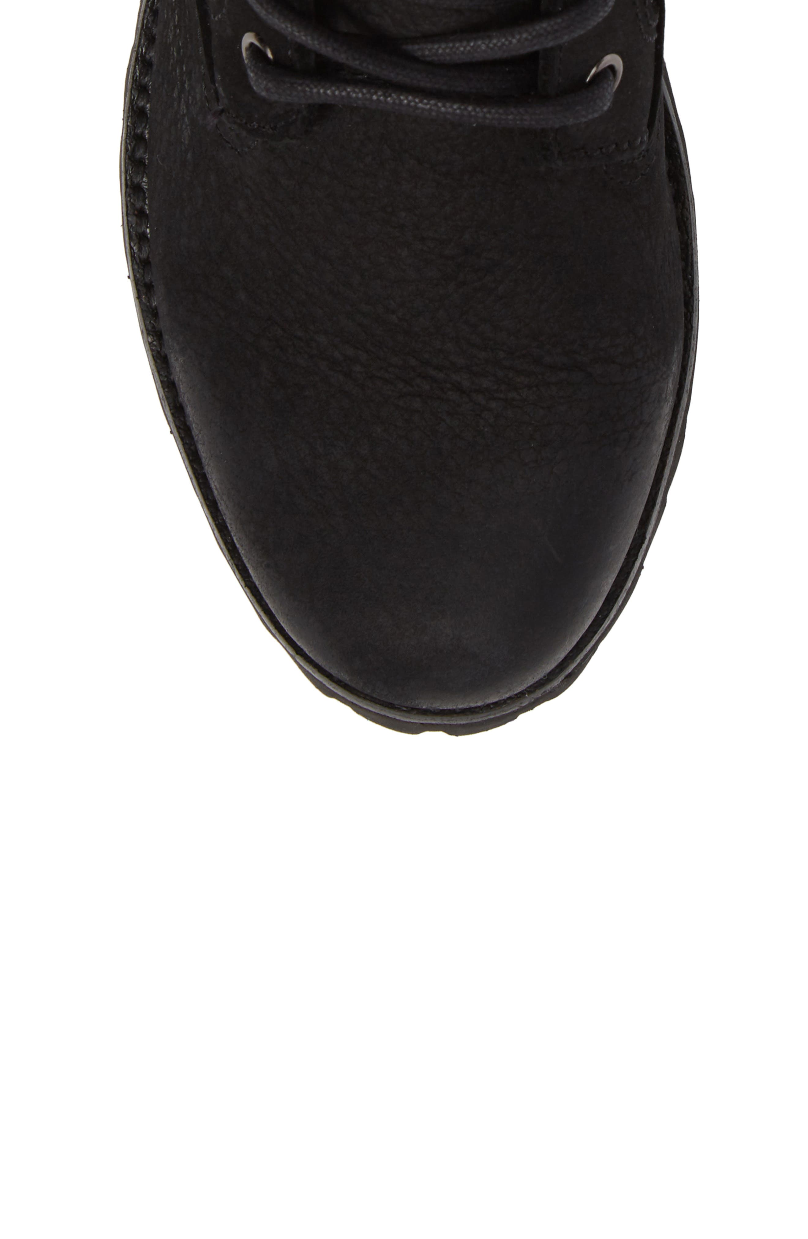 Blackstone OL23 Lace-Up Boot, Alternate, color, Black Leather