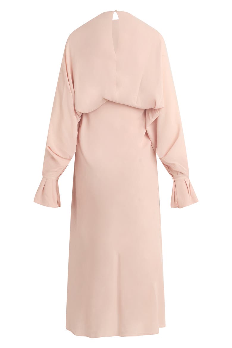 Making Me Blush Long Sleeve Maxi Dress, Alternate, color, BLUSH
