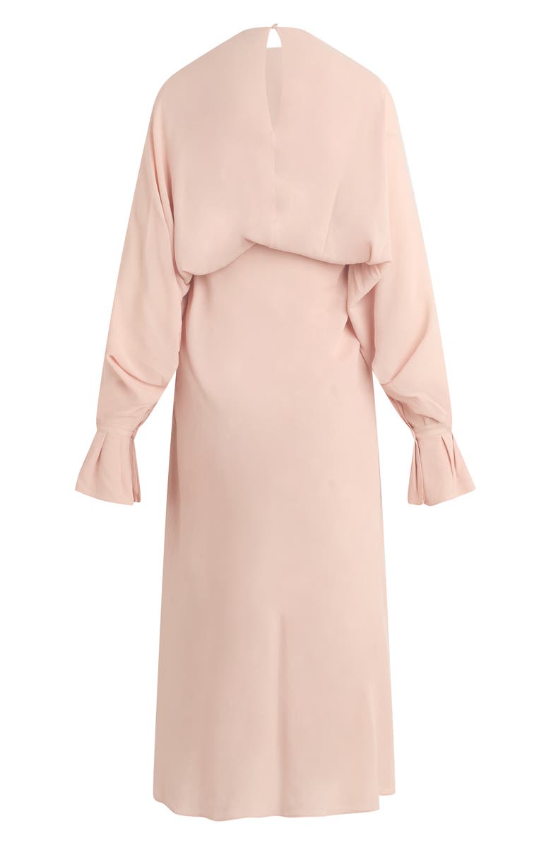 Favorite Daughter Making Me Blush Long Sleeve Maxi Dress, Alternate, color, Blush
