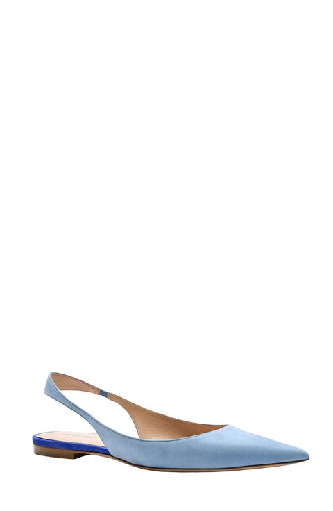 Ana Pointed Toe Slingback Flat (Women)