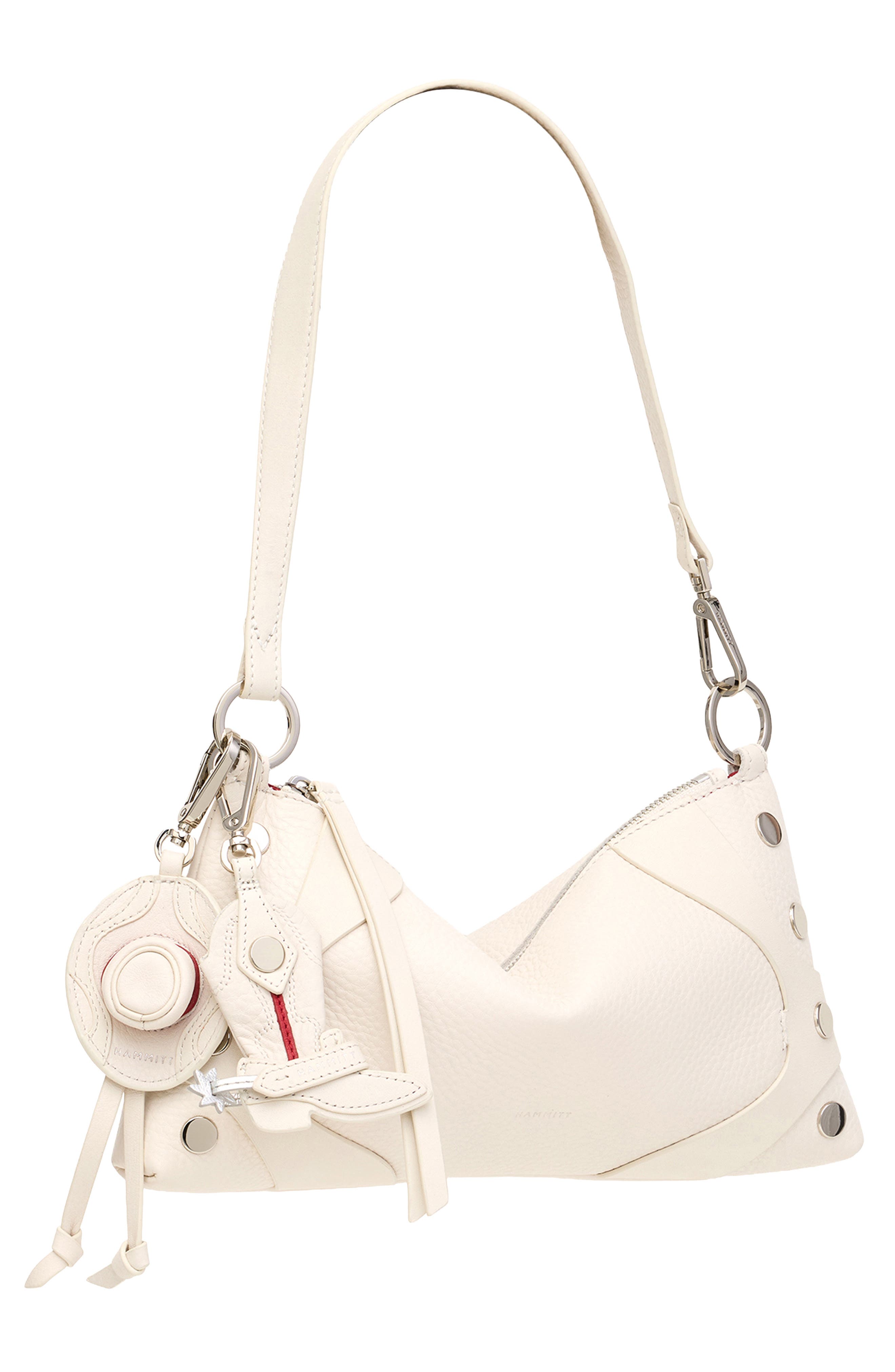 HAMMITT Cowboy Russ Bag Charm, Alternate, color, Western Rein/ Silver