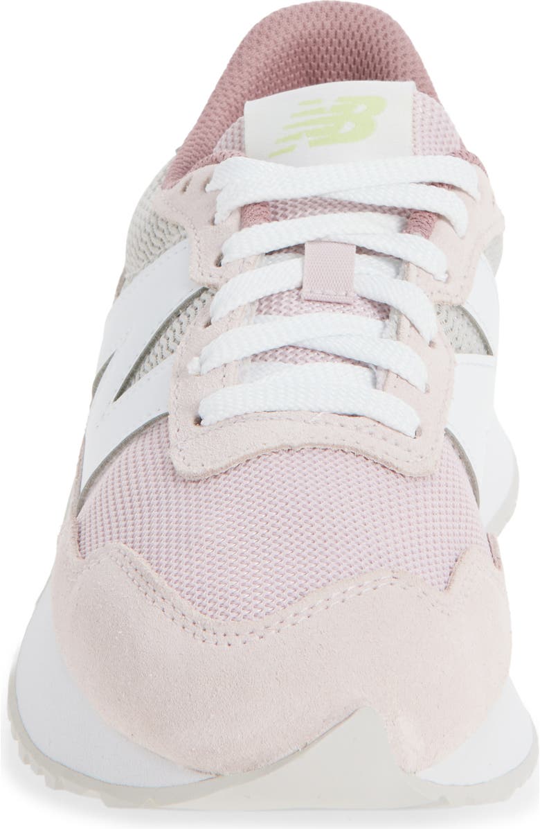 New Balance 237 Sneaker, Alternate, color, Stone Pink/ New Balance White