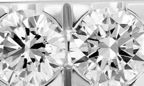 LIGHTBOX LIGHTBOX 1.2-CARAT LAB GROWN DIAMOND HUGGIE HOOP EARRINGS