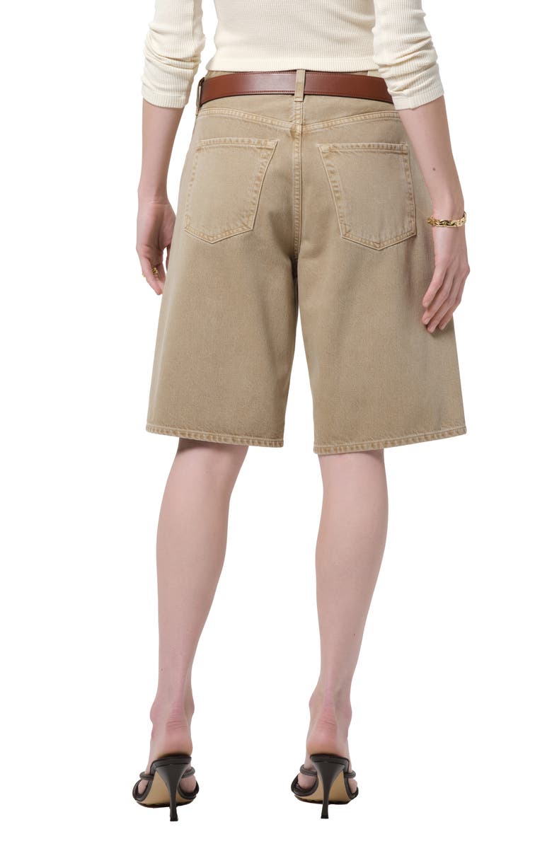 Citizens of Humanity Court Denim Shorts, Alternate, color, Catalina Light Beige