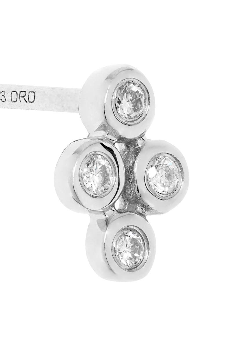 Dana Rebecca Designs Lulu Jack Four-Bezel Diamond Stud Earrings, Alternate, color, 