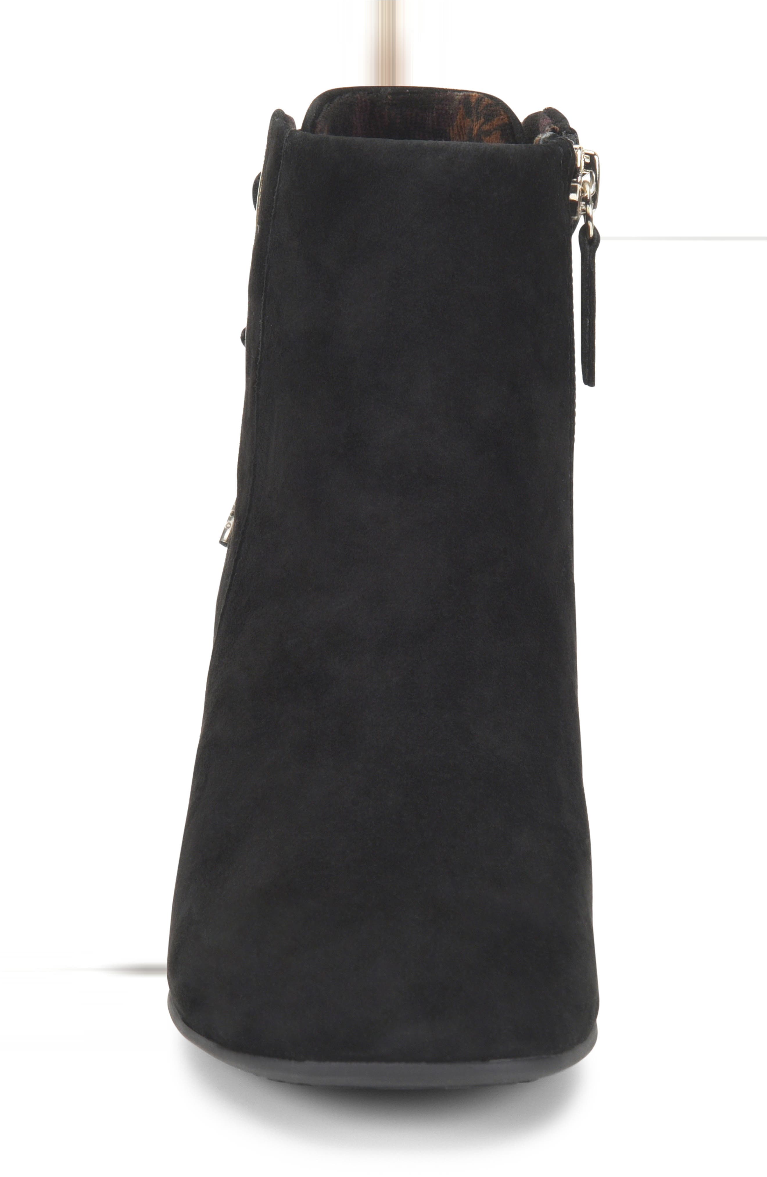 Lloy Bootie, Alternate, color, BLACK SUEDE