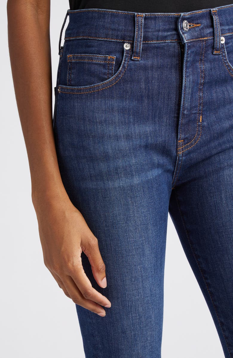 Veronica Beard Carly High Waist Kick Flare Jeans, Alternate, color, Bright Blue