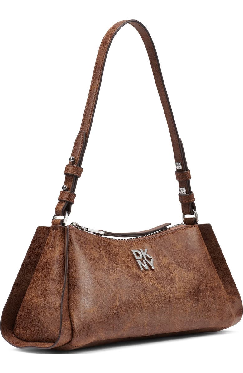 DKNY Josie TZ Shoulder Bag, Alternate, color, Walnut