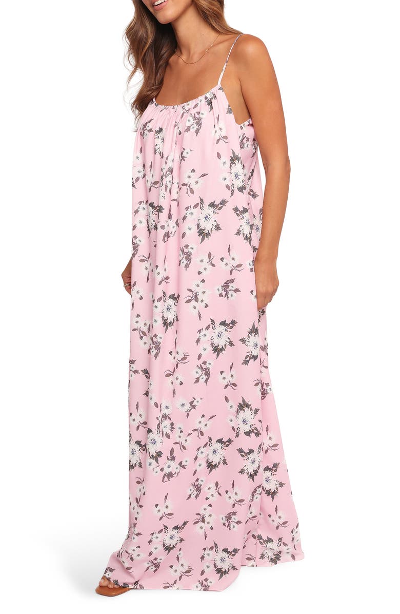 Petal & Pup Lumina Floral Maxi Dress, Alternate, color, Pink Floral