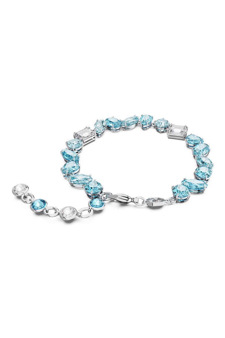 Gema Crystal Bracelet, Alternate, color, BLUE