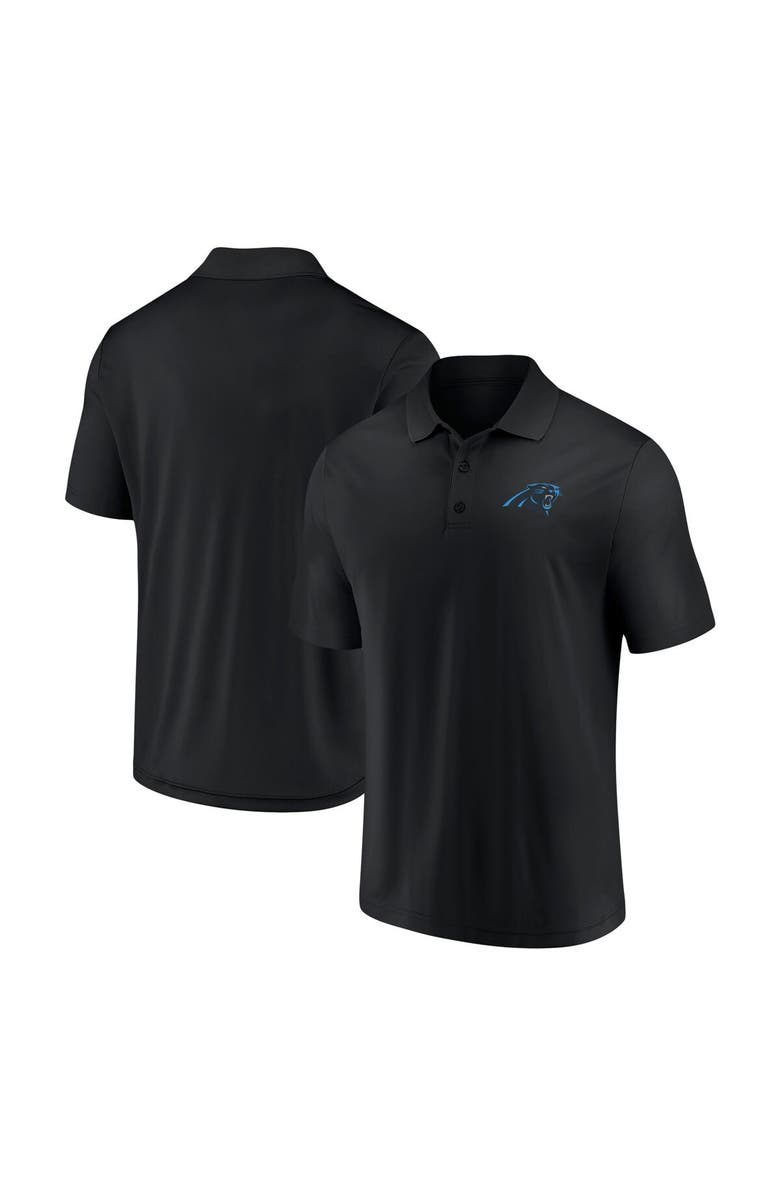 FANATICS Men's Fanatics Branded Black Carolina Panthers Component Polo, Main, color, 