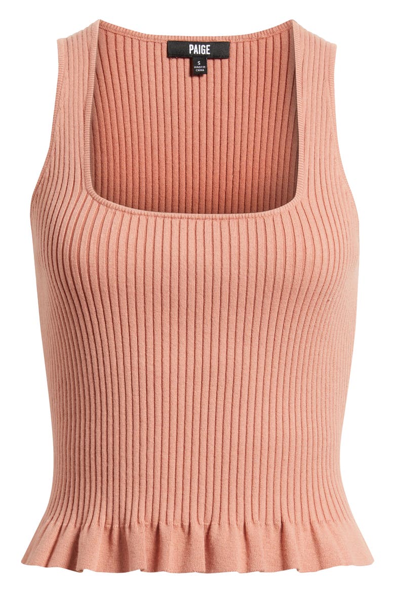 Bronwyn Rib Tank, Alternate, color, SALMON