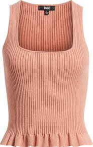 PAIGE Bronwyn Rib Tank