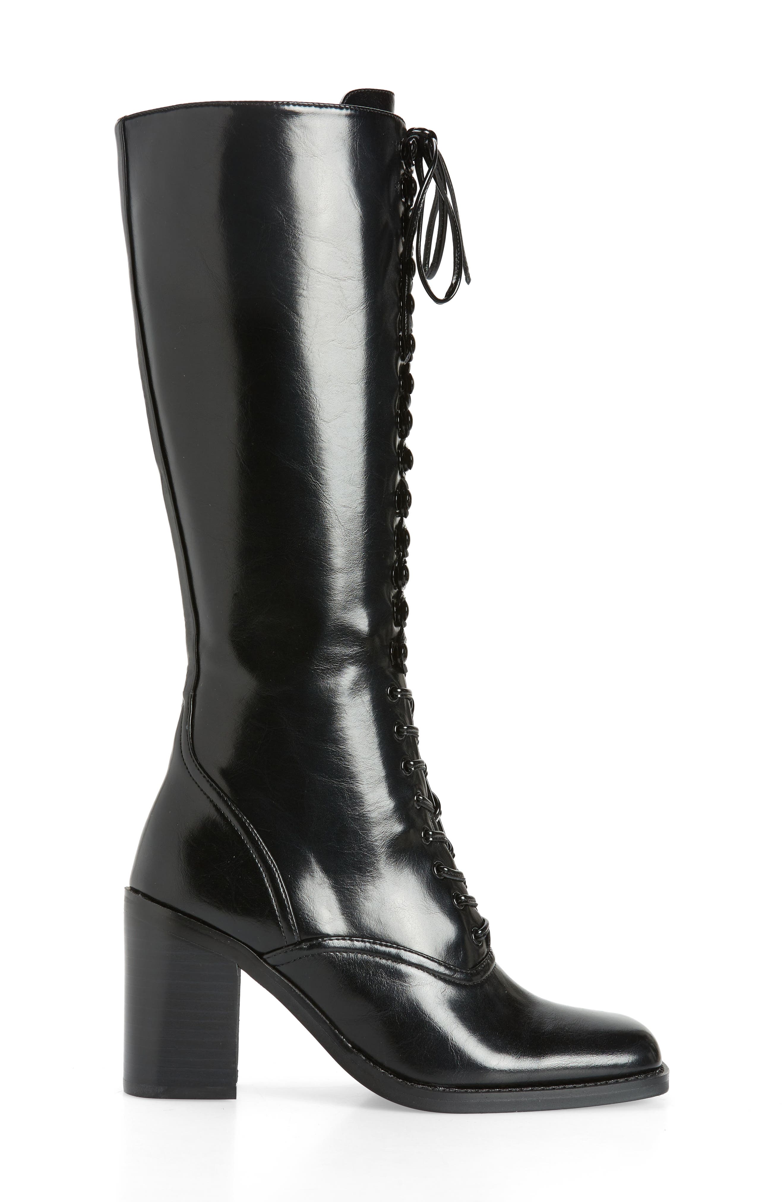 Jeffrey Campbell Frequency Lace-Up Boot, Alternate, color, 
