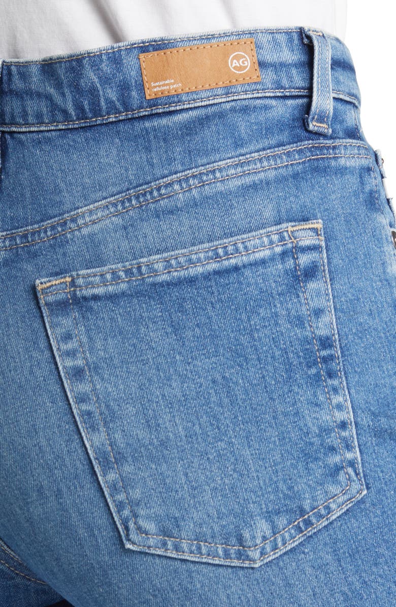 AG Alexxis High Waist Straight Leg Jeans, Alternate, color, Vp Paramount