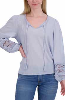 Lace Sleeve Top