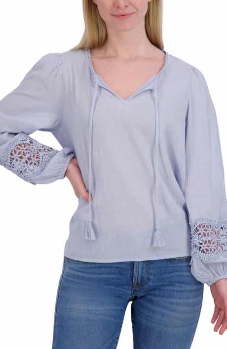 Lace Sleeve Top