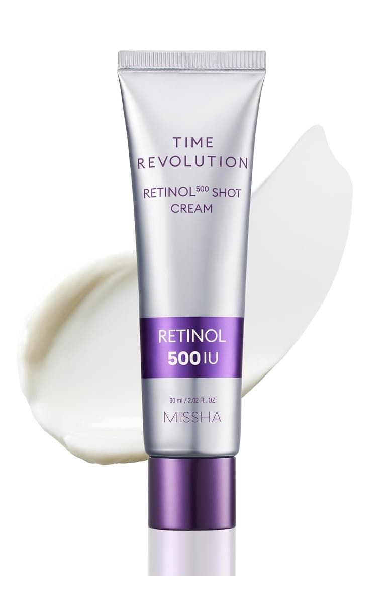 MISSHA Time Revolution Night Repair Retinol Intensive Cream, Main, color,