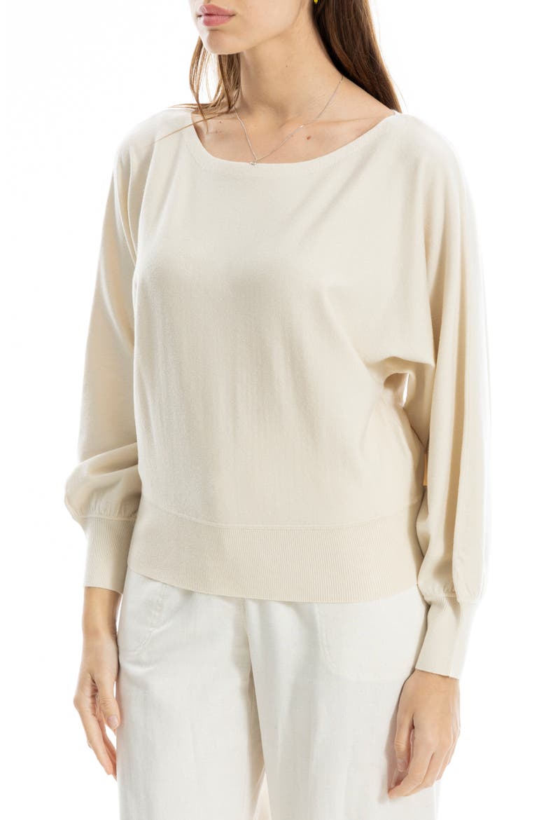 Dolman Sleeve Sweater, Alternate, color, IVORY