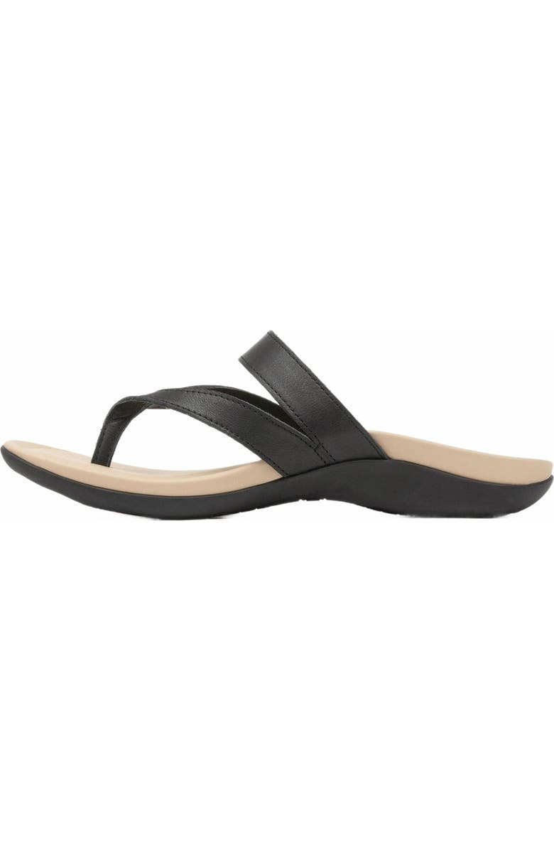 ABEO Oasis Thong Sandal, Alternate, color, Black Majestic - Metatarsal