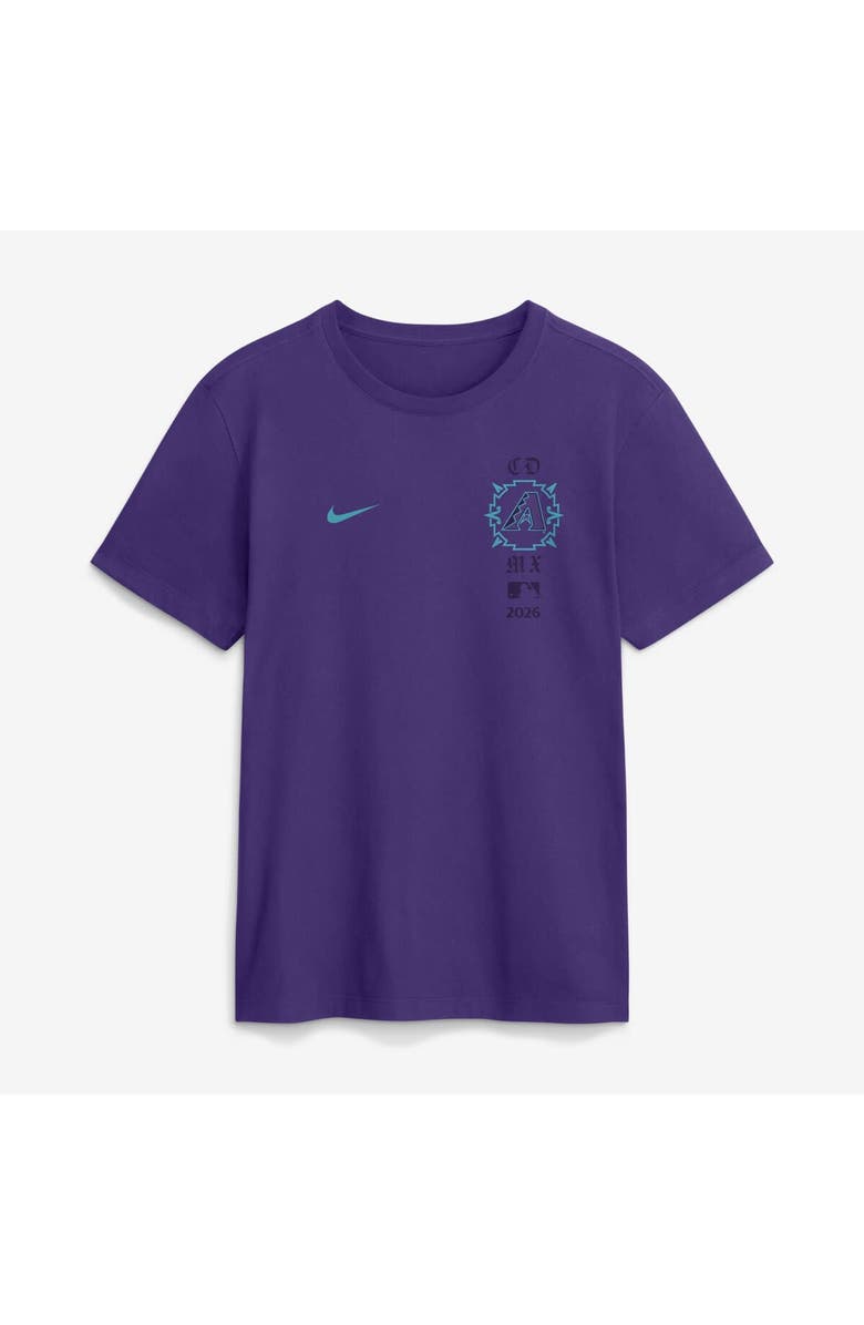 Nike Men's Nike Purple Arizona Diamondbacks MLB World Tour: Mexico City Series Graphic T-Shirt, Alternate, color, Purple