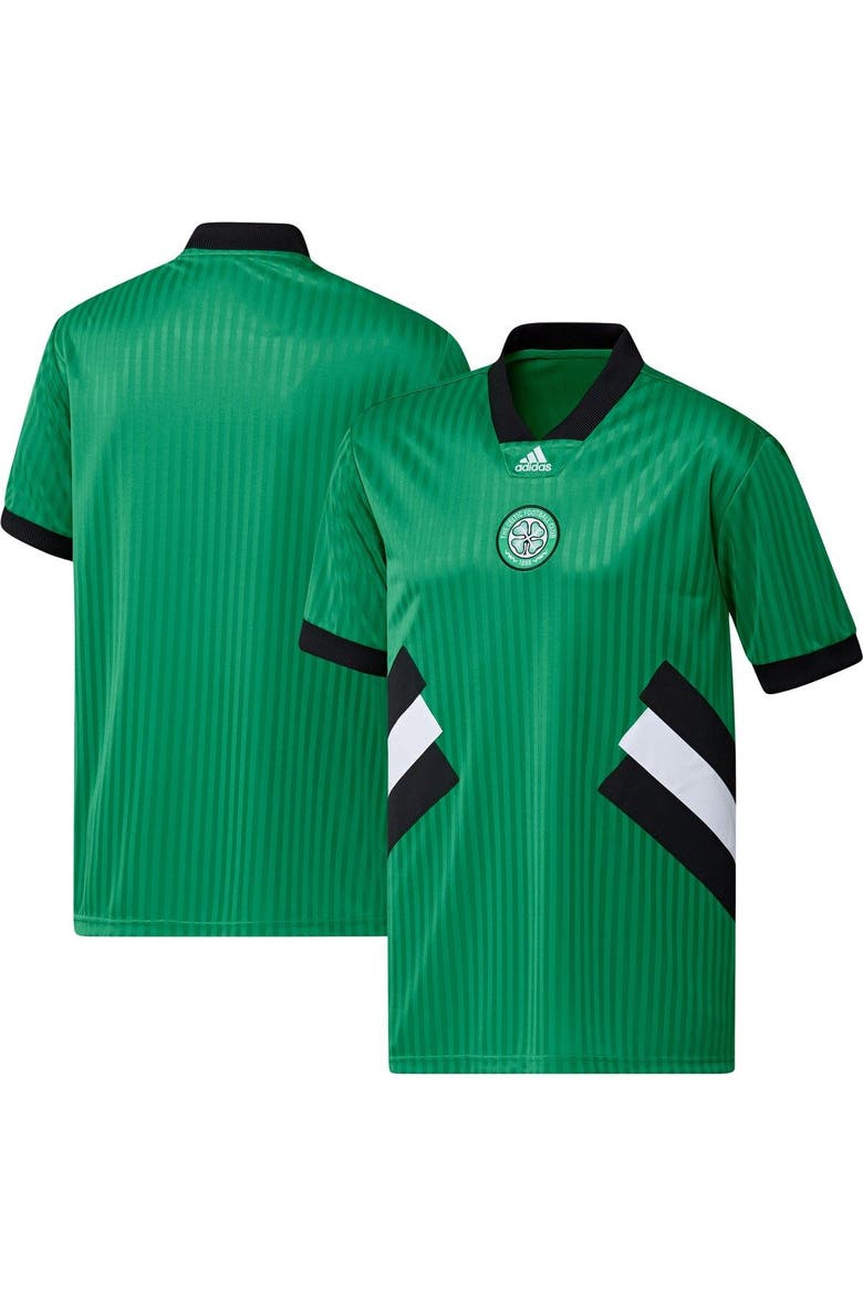 Men's adidas Green Celtic Football Icon Jersey, Main, color, Green