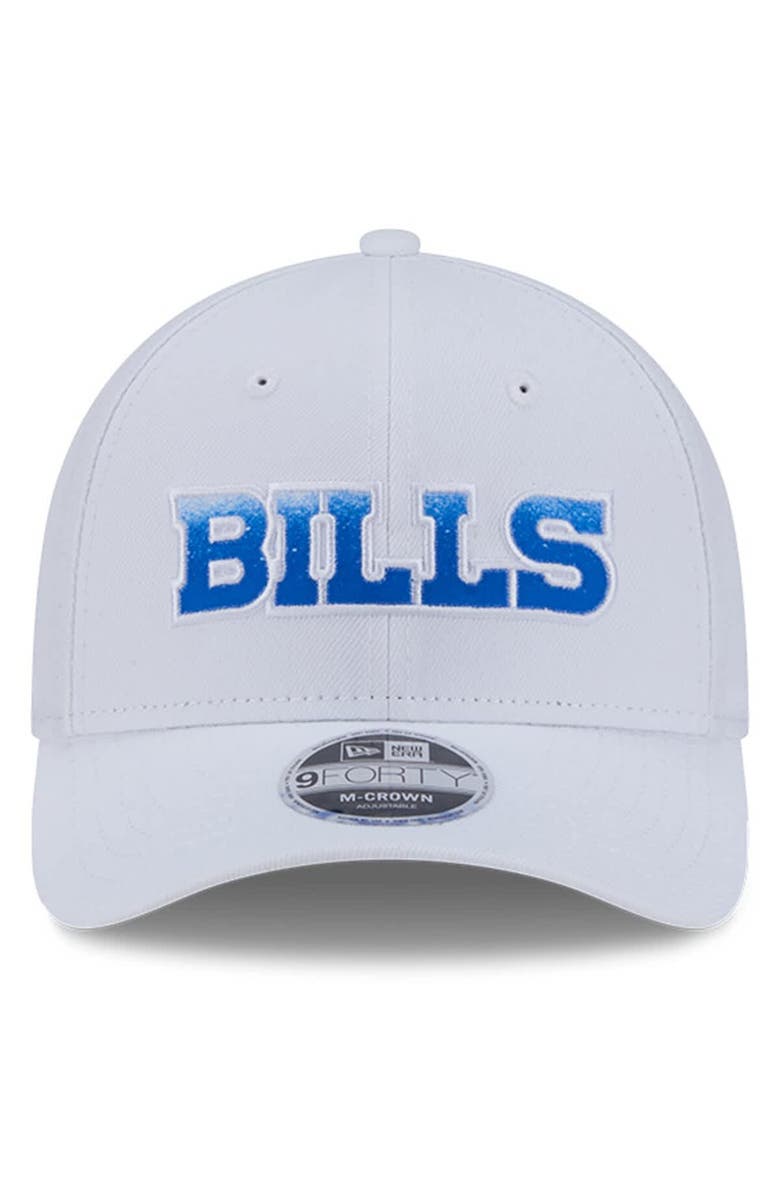 New Era Men's New Era Gray Buffalo Bills 2025 Rivalries Collection Team 9FORTY M-Crown Adjustable Hat, Alternate, color,
