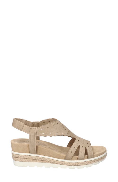 EASY STREET EASY STREET FRAN SLINGBACK WEDGE SANDAL