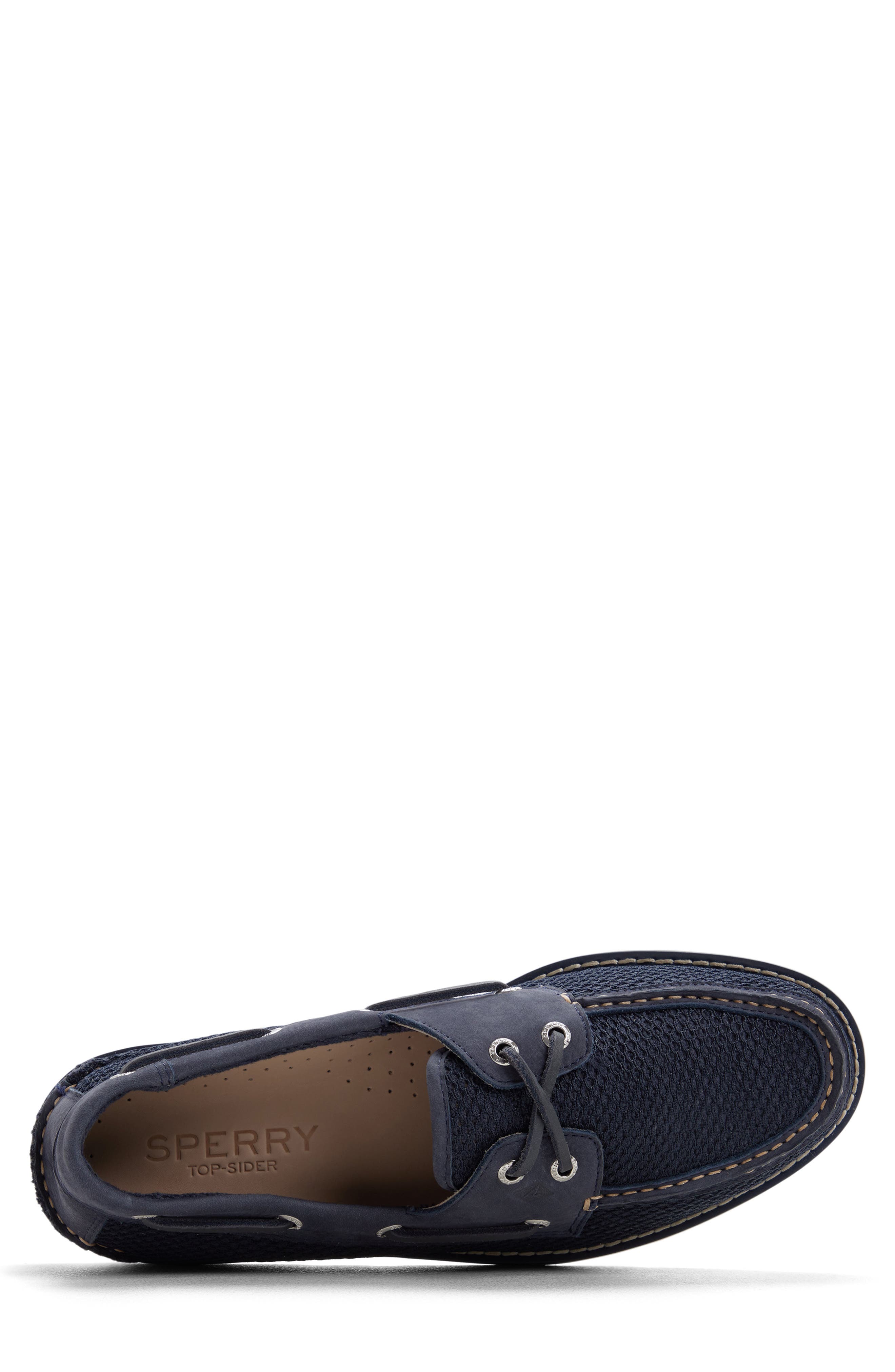 Ripple Resort Boat Shoe, Alternate, color, NAVY