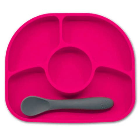 Yumi Silicone Plate & Spoon Set