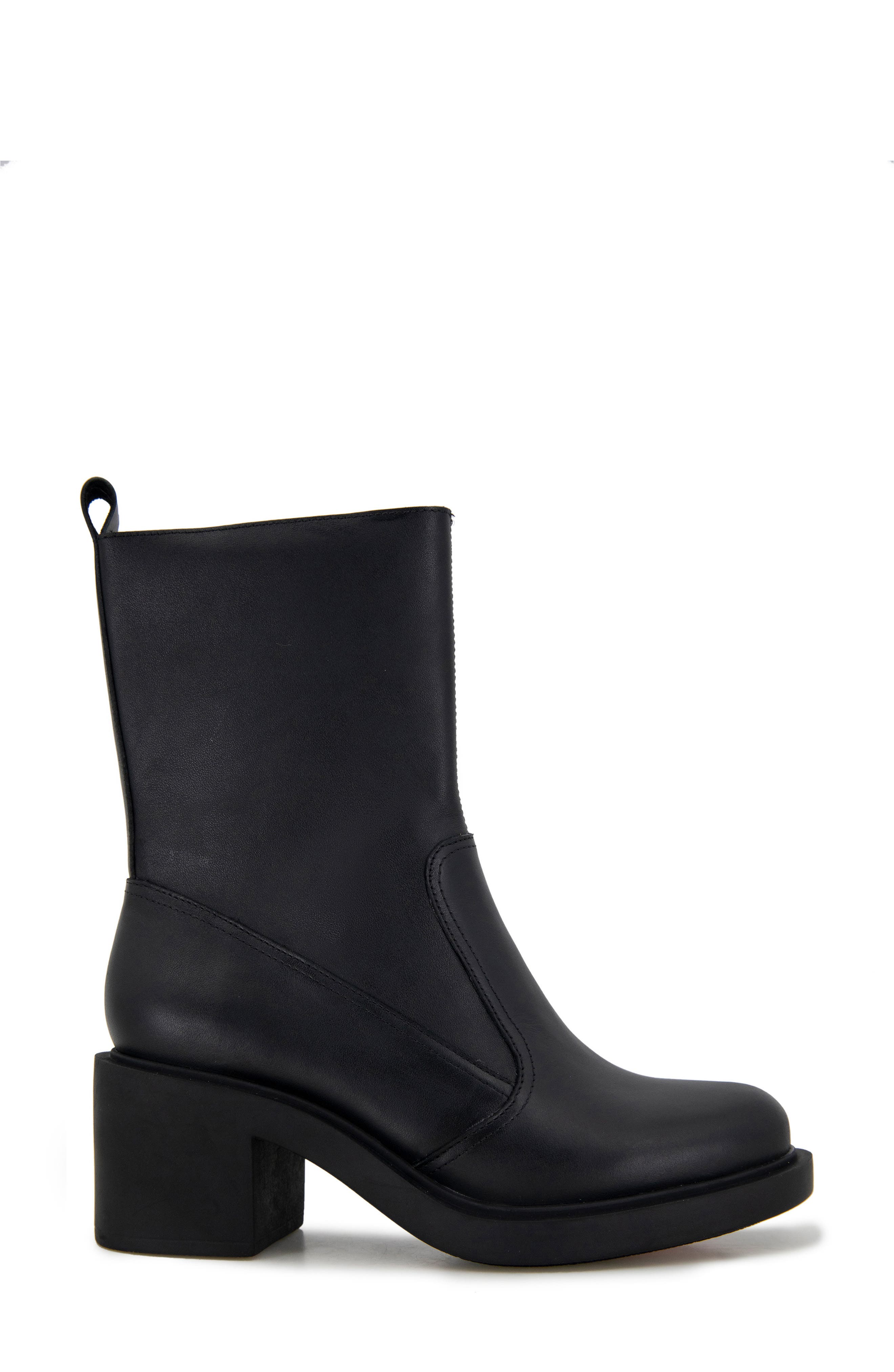 André Assous Gloria Water Resistant Boot, Alternate, color, Black