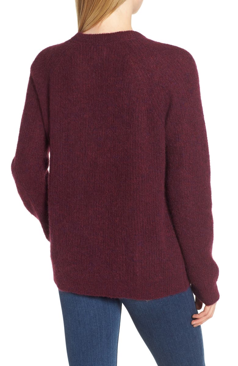 Barbour Olivia Crewneck Sweater, Alternate, color, 