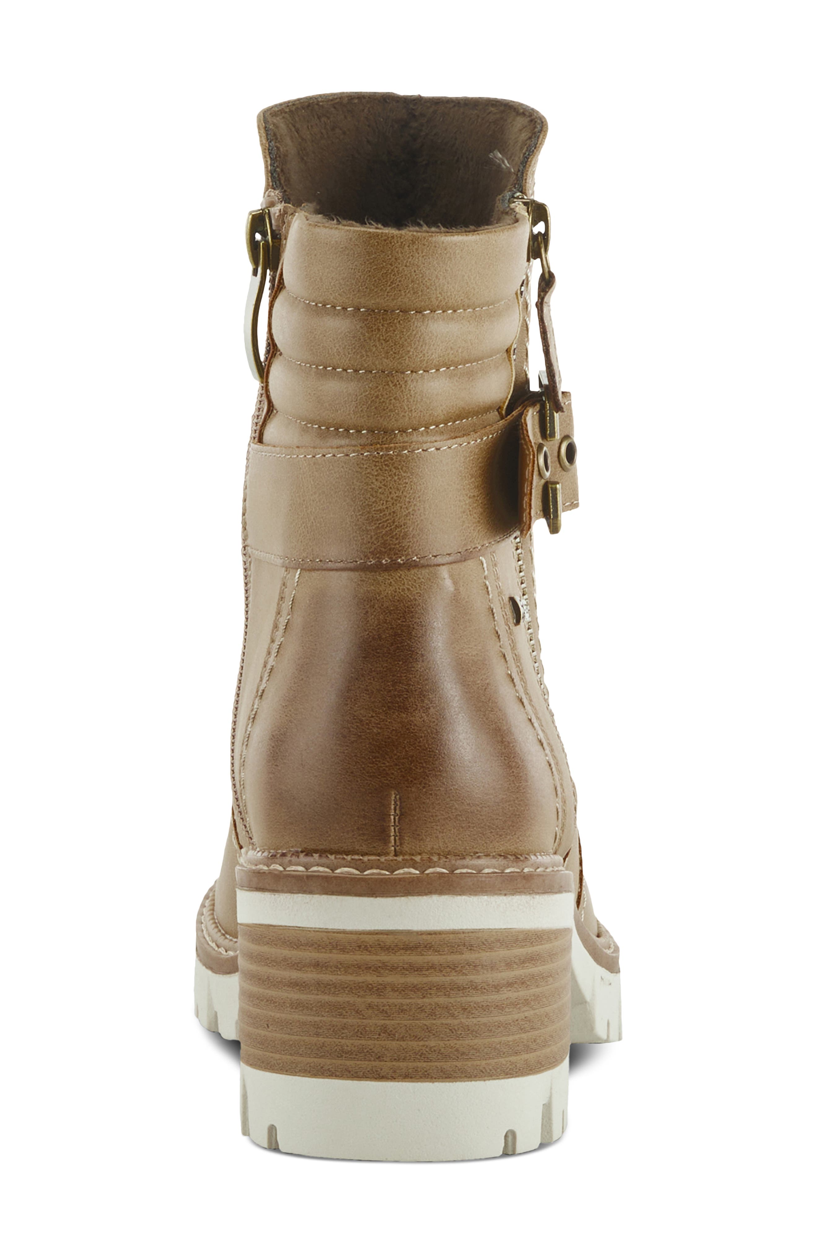 Smokies Faux Fur Bootie, Alternate, color, TAUPE