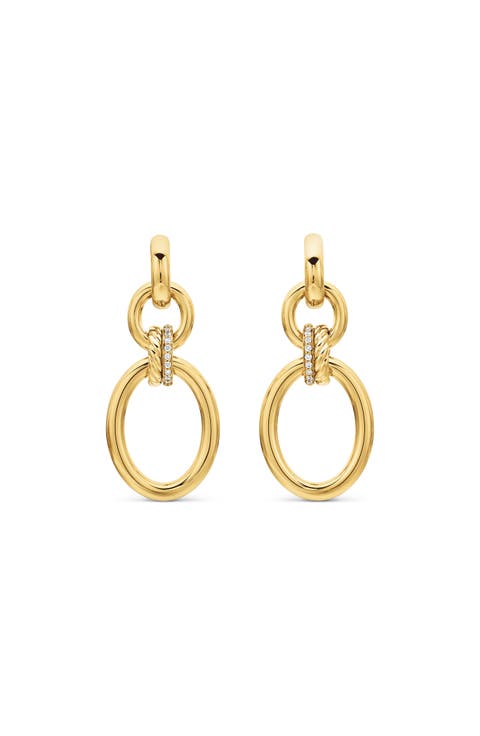 Mercer™ Frontal Hoop Earrings