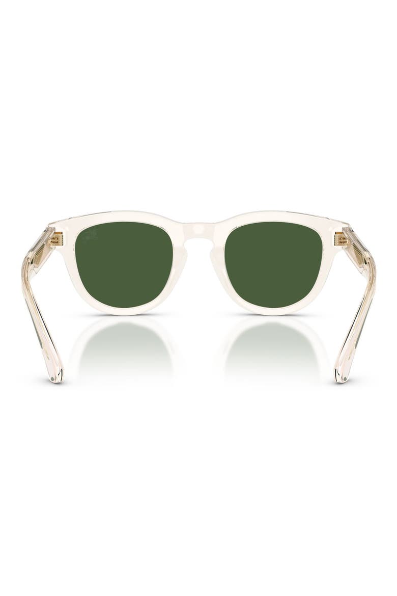 48mm Phantos Sunglasses, Alternate, color, YELLOW / DARK GREEN