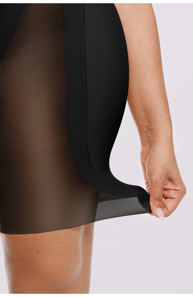 Shapellx Hip Enhancer Padded High Waist Body Shaper Shorts, Alternate, color, Black