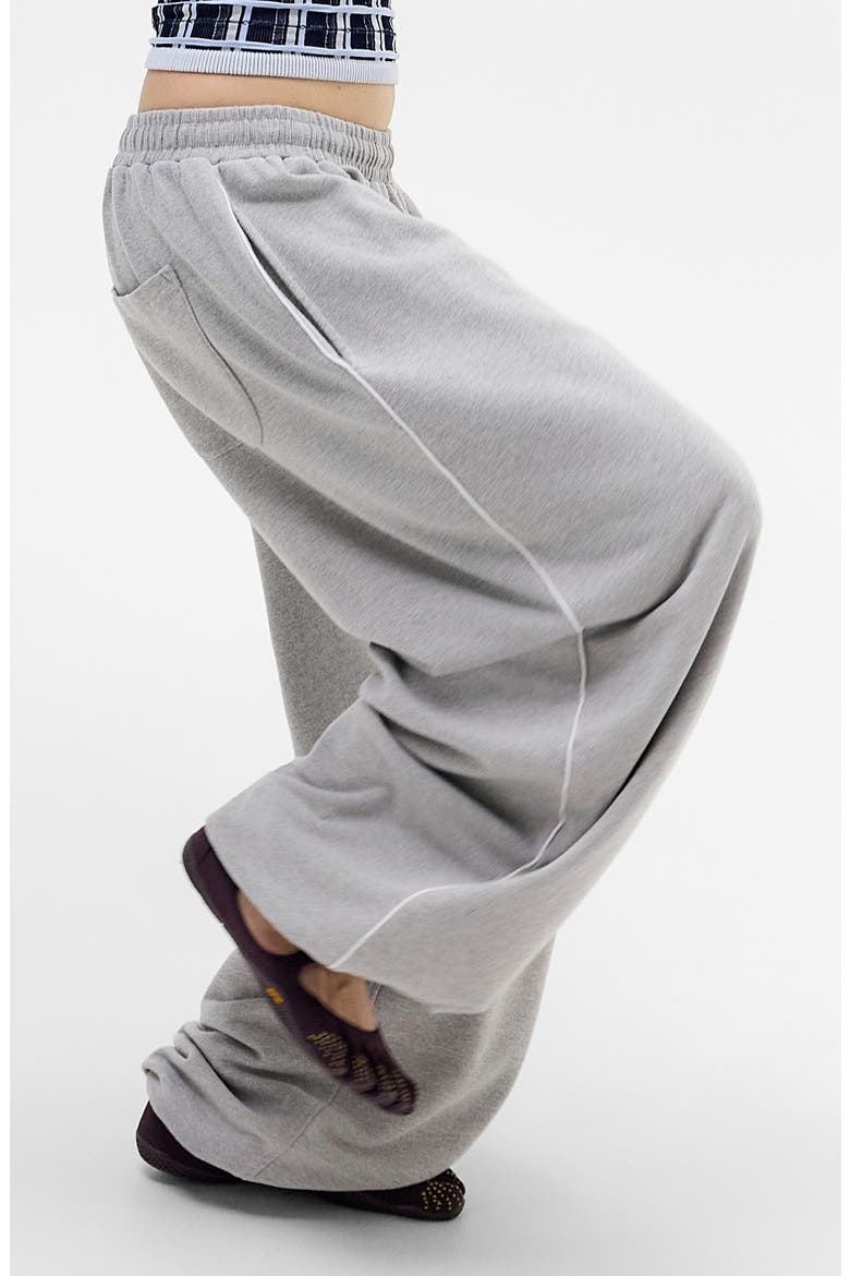 If Harri Wide Leg Pants, Alternate, color, GREY