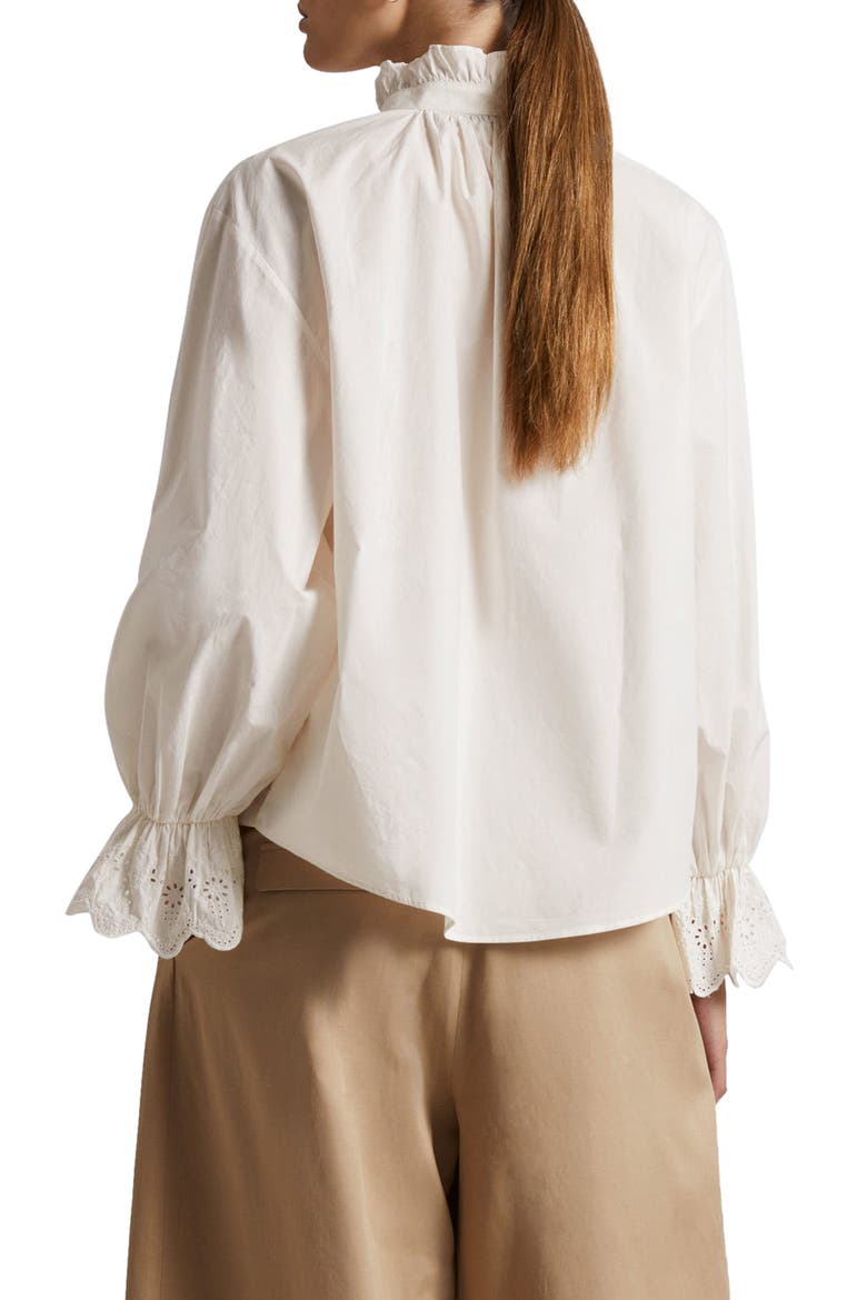 Long Sleeve Button-Up Shirt, Alternate, color, OFFWHITE