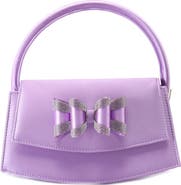 LADY COUTURE Fantasy Bow Satin Clutch