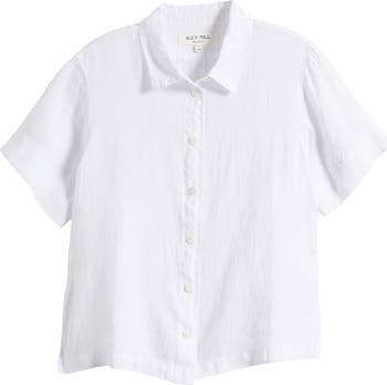 Alex Mill Maddie Linen Button-Up Shirt | Nordstrom
