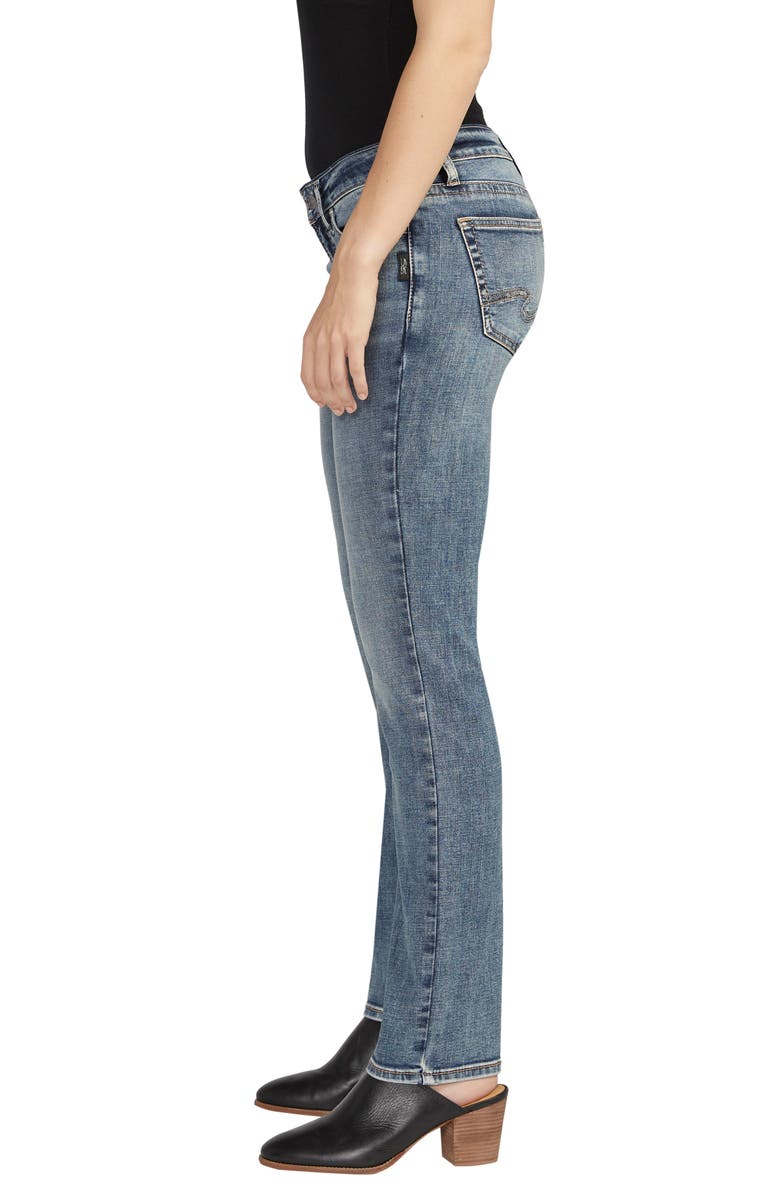 Silver Jeans Co. Tuesday Low Rise Straight Leg Jeans, Alternate, color,