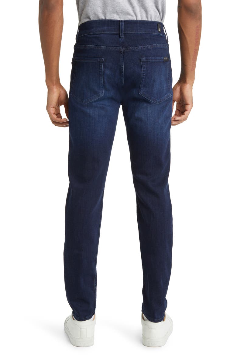Luxe Performance Plus Slimmy Taper Jeans, Alternate, color, DEEP BLUE