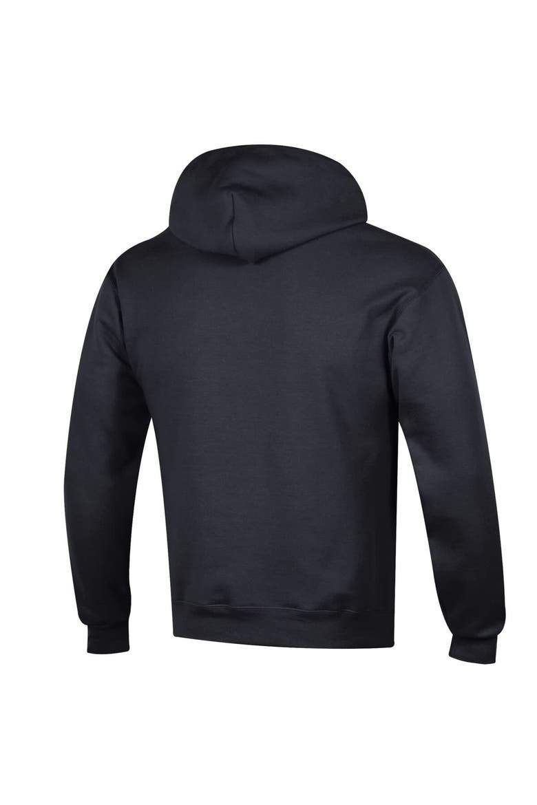 Men's Champion  Black Stanford Cardinal Arch Over Logo Pullover Hoodie, Alternate, color, Black