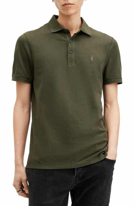 AllSaints Reform Cotton Piqué Polo