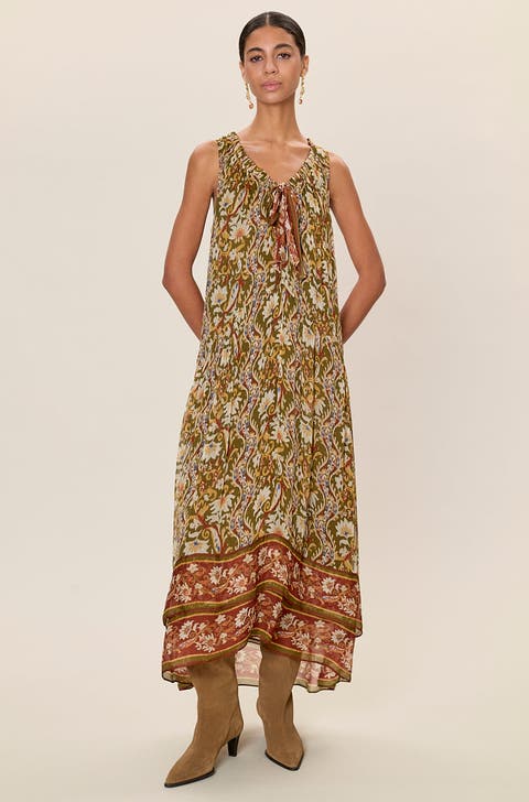 Isha Printed Dress