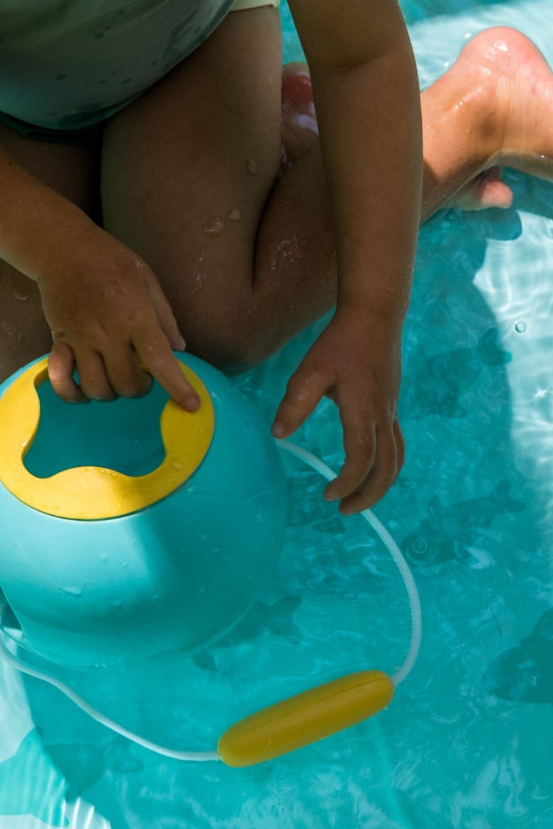 Mini Ballo No-Spill Bucket Stable Kids Water Bucket, Alternate, color, Banana Blue